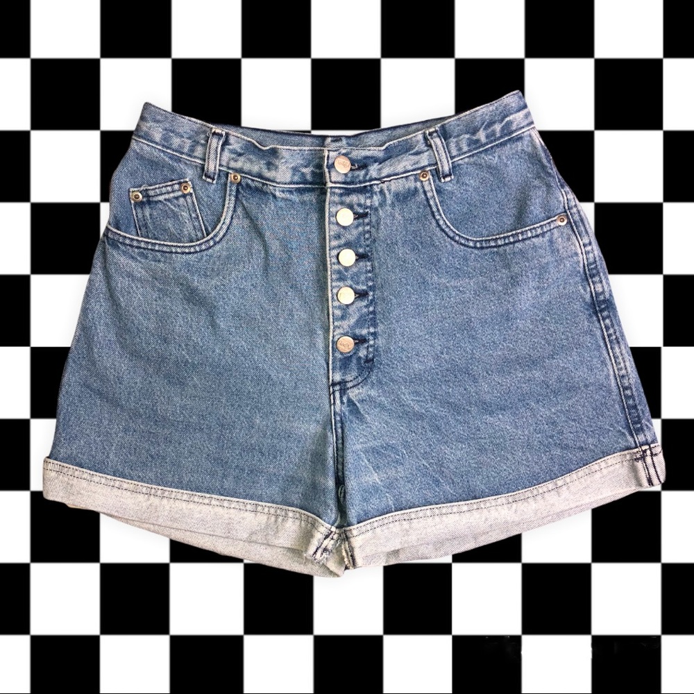 Vintage Roper Button Fly Western Shorts